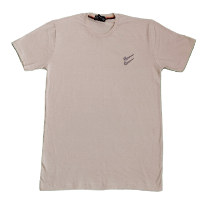 تیشرت مردانه ساده دو نایک کرم